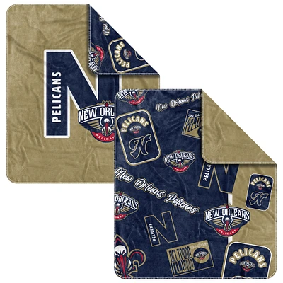  New Orleans Pelicans 50" x 60" Dream Weave Throw Blanket