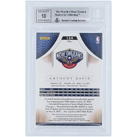 Anthony Davis New Orleans Pelicans Autographed 2012-13 Panini Immaculate Collection Logo Relic #134 #49/99 BGS Authenticated 8.5/10 Rookie Card - 9,8,9,9 Subgrades