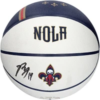 Brandon Ingram New Orleans Pelicans Autographed Wilson City Edition Collectors Basketball