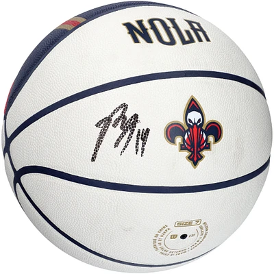 Brandon Ingram New Orleans Pelicans Autographed Wilson City Edition Collectors Basketball