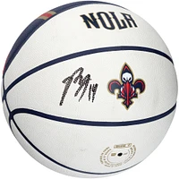 Brandon Ingram New Orleans Pelicans Autographed Wilson City Edition Collectors Basketball