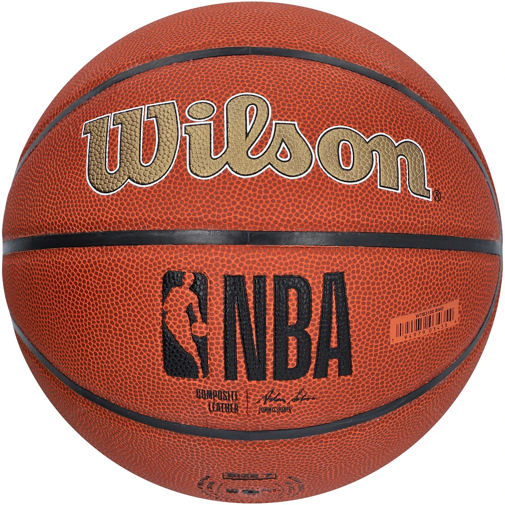 Brandon Ingram New Orleans Pelicans Autographed Wilson Team Logo Basketball with "Geaux Pelicans" Inscription