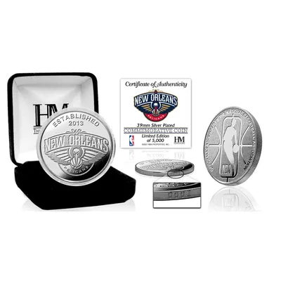 New Orleans Pelicans Highland Mint Silver Mint Coin