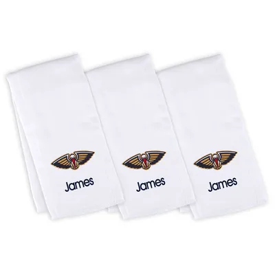 New Orleans Pelicans Infant Personalized Burp Cloth -Pack