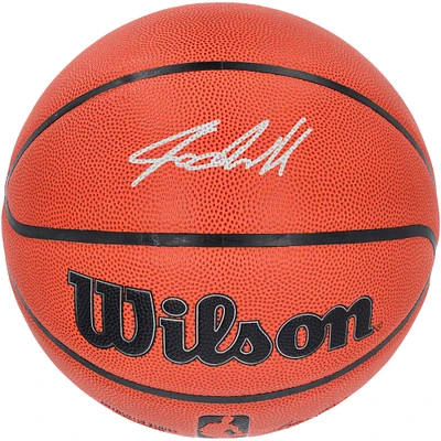 Jordan Hawkins New Orleans Pelicans Autographed Wilson 2023 NBA Draft Authentic Series Indoor/Outdoor Basketball