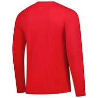 Men's Fanatics  Red New Orleans Pelicans Long Sleeve T-Shirt