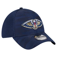 Men's New Era  Navy New Orleans Pelicans Subtle Camo 39THIRTY Flex Hat