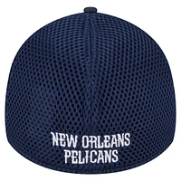 Men's New Era  Navy New Orleans Pelicans Subtle Camo 39THIRTY Flex Hat