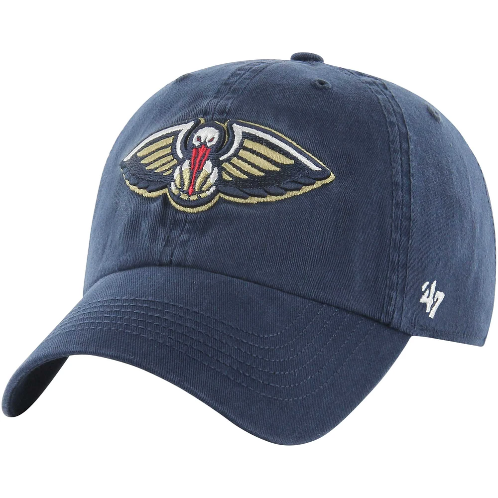 Casquette ajustée '47 Navy New Orleans Pelicans Classic Franchise pour hommes