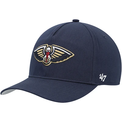 Men's '47 Navy New Orleans Pelicans Hitch Snapback Hat