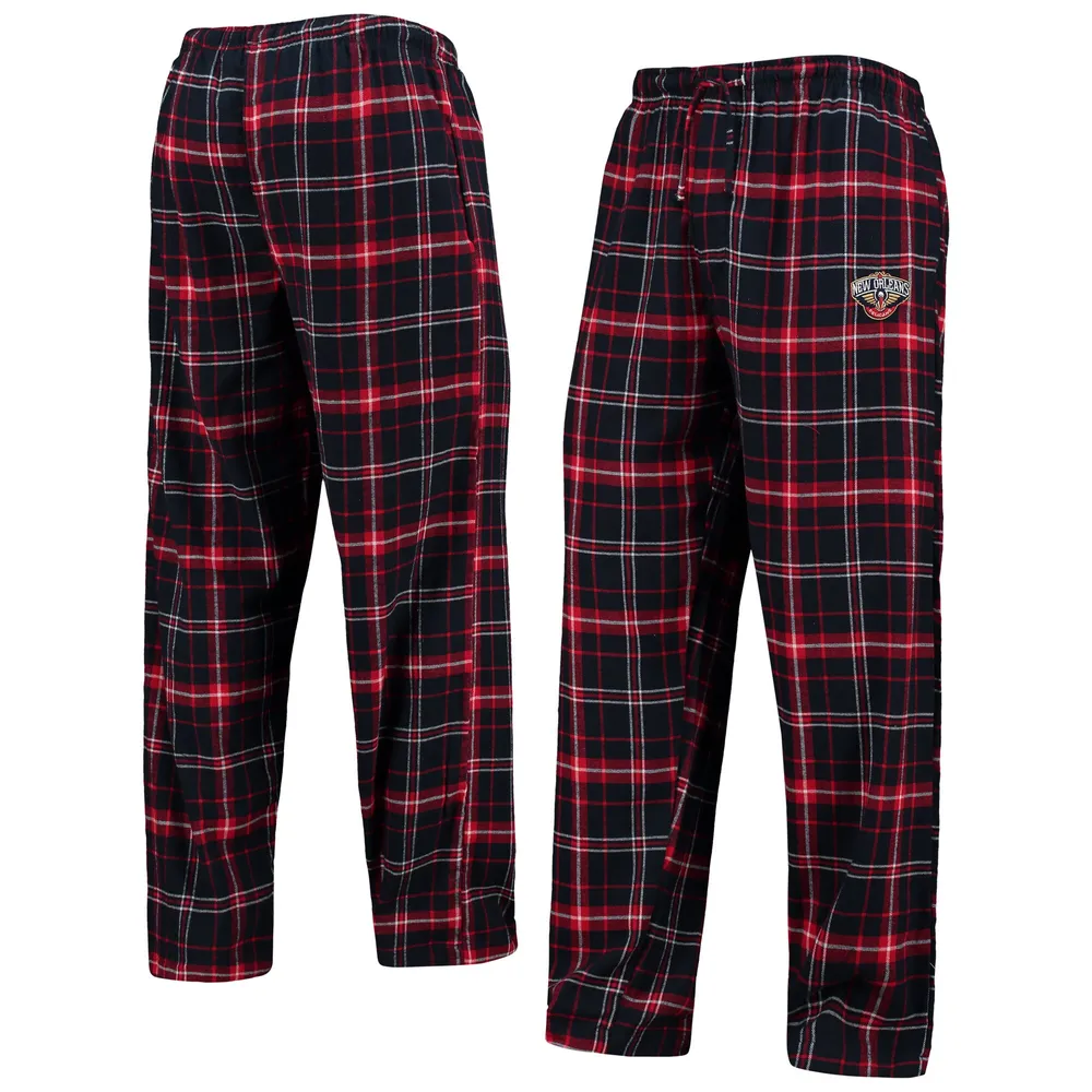Lids New Orleans Pelicans Concepts Sport Ultimate Plaid Flannel Pajama  Pants - Navy/Red