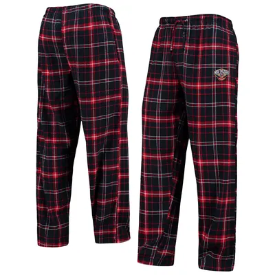 New Orleans Pelicans Concepts Sport Ultimate Plaid Flannel Pajama Pants - Navy/Red
