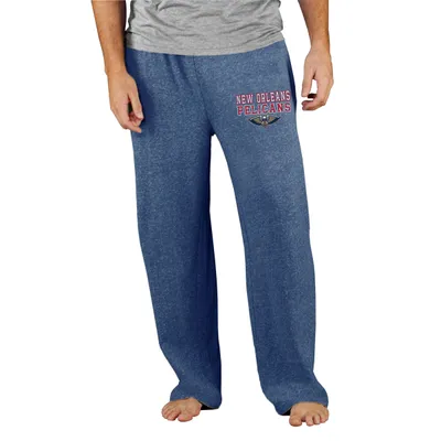 New Orleans Pelicans Concepts Sport Mainstream Tri-Blend Terry Pants - Navy