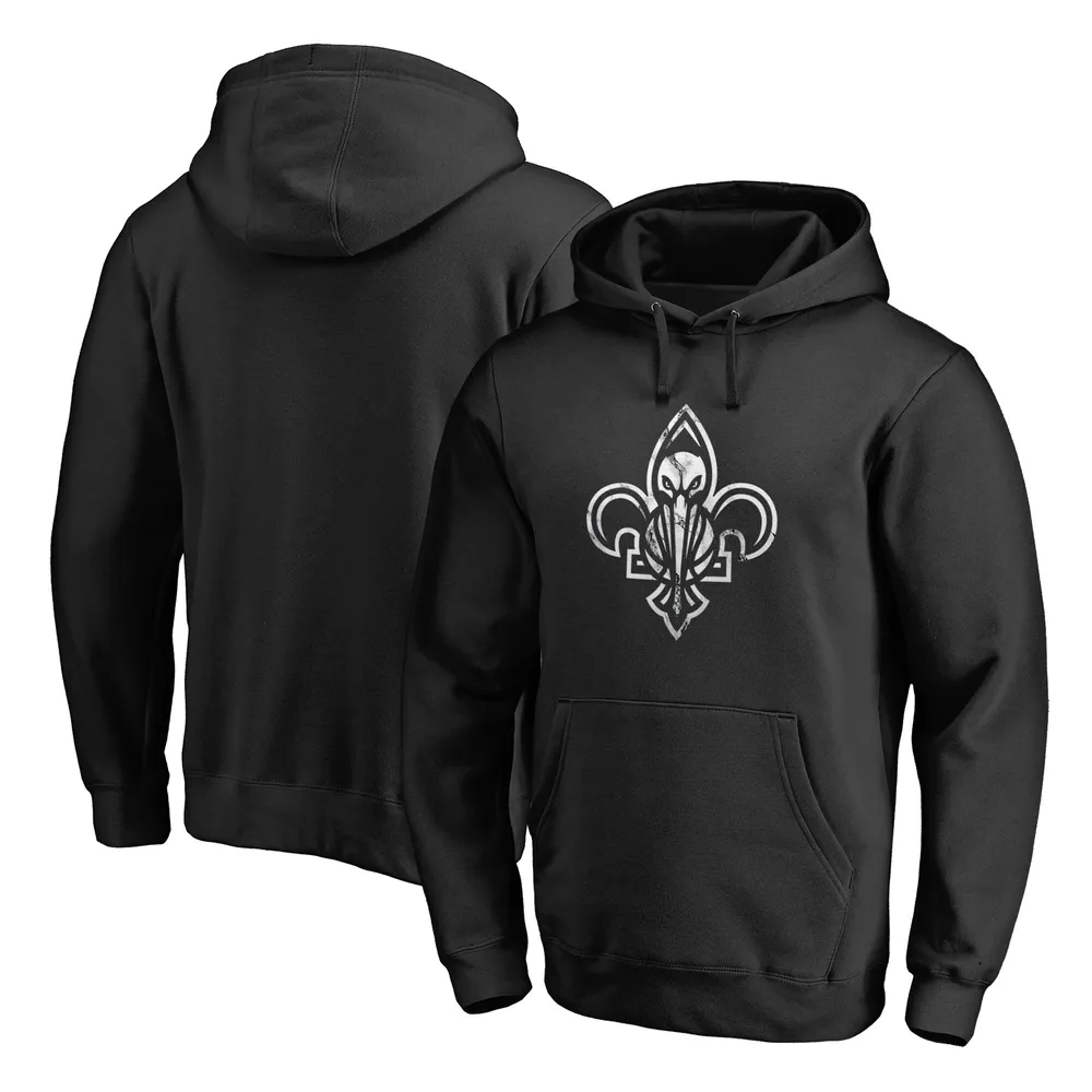 Men's Las Vegas Raiders Fanatics Branded Black Big & Tall Primary Core Logo  Pullover Hoodie