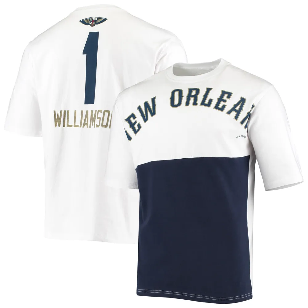 Lids Zion Williamson New Orleans Pelicans Fanatics Branded Yoke T-Shirt -  White