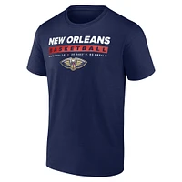 Men's Fanatics  Navy New Orleans Pelicans Location Just Net T-Shirt