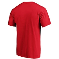 Pack combiné t-shirt et short Fanatics pour hommes, rouge/bleu marine, New Orleans Pelicans