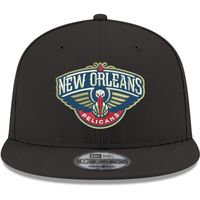 Men's New Era Black New Orleans Pelicans Team 9FIFTY - Snapback Hat