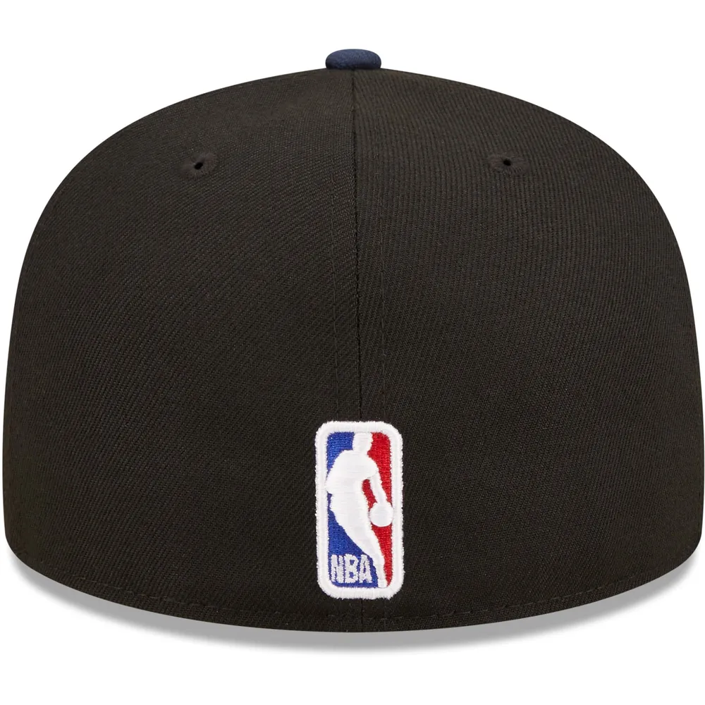 Men's New Era Navy/Black Orleans Pelicans 2022 Tip-Off 59FIFTY Fitted Hat