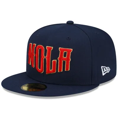 New Orleans Pelicans Era 2021/22 City Edition Alternate 59FIFTY Fitted Hat - Navy