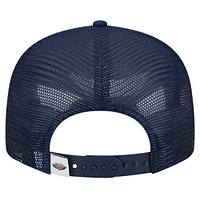 Casquette Snapback 9FIFTY en maille New Era bleu marine New Orleans Pelicans pour homme