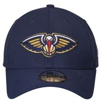 Men's New Era Navy Orleans Pelicans Team Classic 39THIRTY Flex Hat