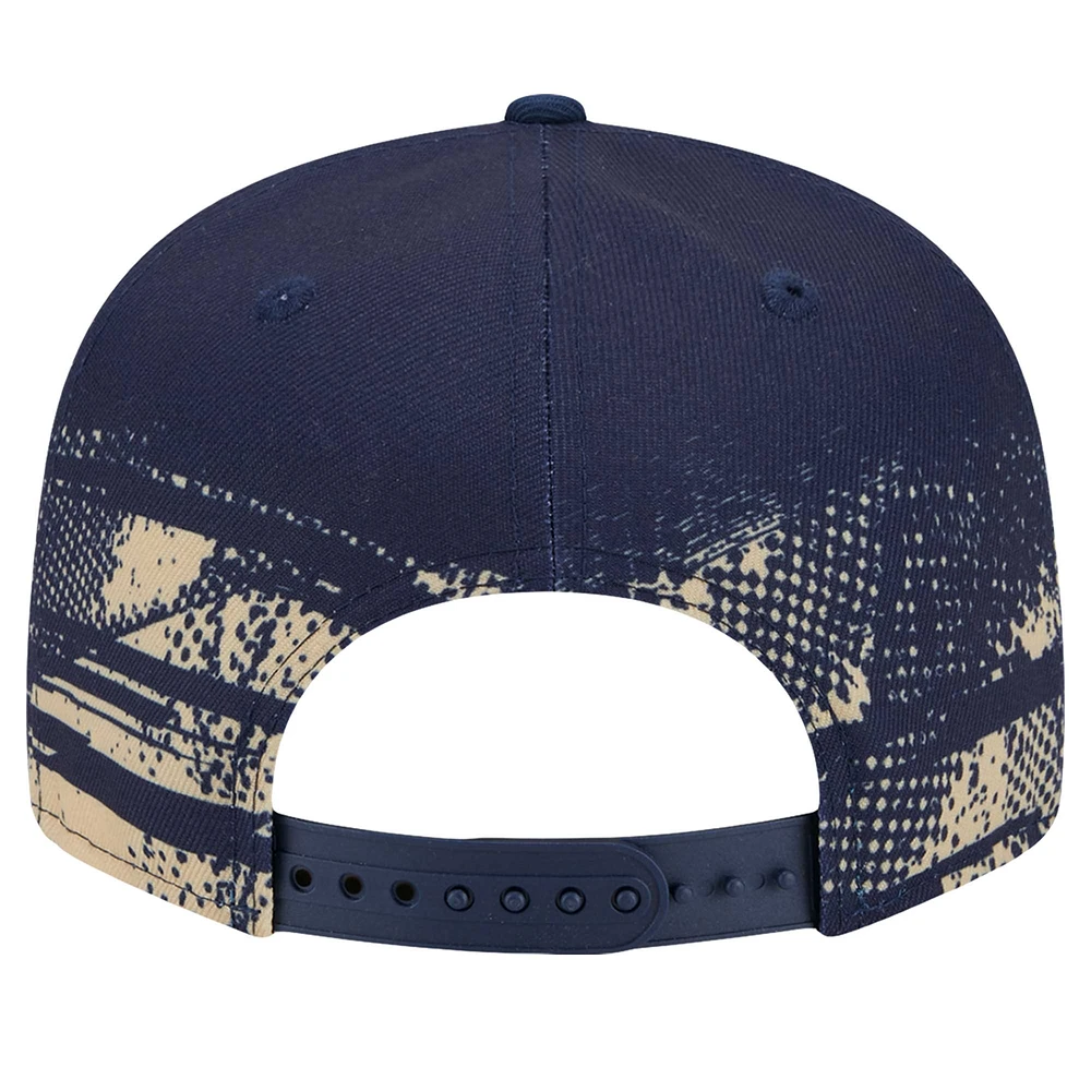 Casquette à visière Snapback New Era New Orleans Pelicans Tip-Off 9FIFTY pour homme de la marque bleu marine