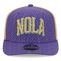 Men's New Era  Purple New Orleans Pelicans 2024/25 City Edition 9SEVENTY Stretch-Snap Hat