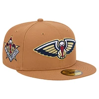 Casquette ajustée New Era 59FIFTY pour homme avec pack de couleurs Orleans Pelicans