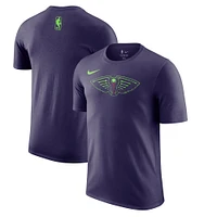 Men's Nike Purple New Orleans Pelicans 2024/25 City Edition Essential Logo T-Shirt