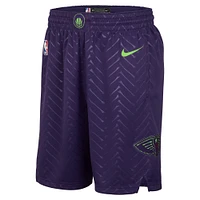 Short Nike violet New Orleans Pelicans City Edition 2024/25 pour homme