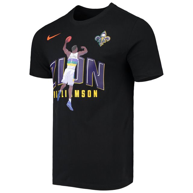 T-shirt Nike New Orleans Pelicans Hero Performance pour homme Zion Williamson noir