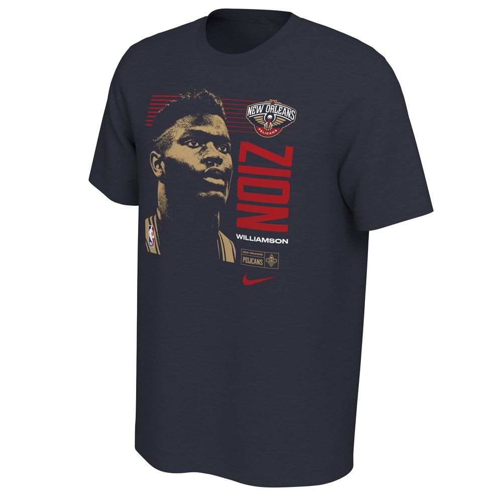 Men's Nike Zion Williamson Navy New Orleans Pelicans 2019 NBA Draft First Round Rookie T-Shirt