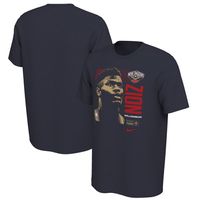 Men's Nike Zion Williamson Navy New Orleans Pelicans 2019 NBA Draft First Round Rookie T-Shirt