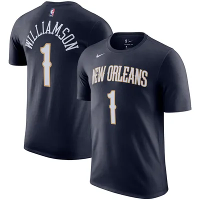 Zion Williamson New Orleans Pelicans Nike Name & Number T-Shirt - Navy