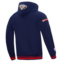 Men's Pro Standard Navy New Orleans Pelicans Area Code Pullover Hoodie