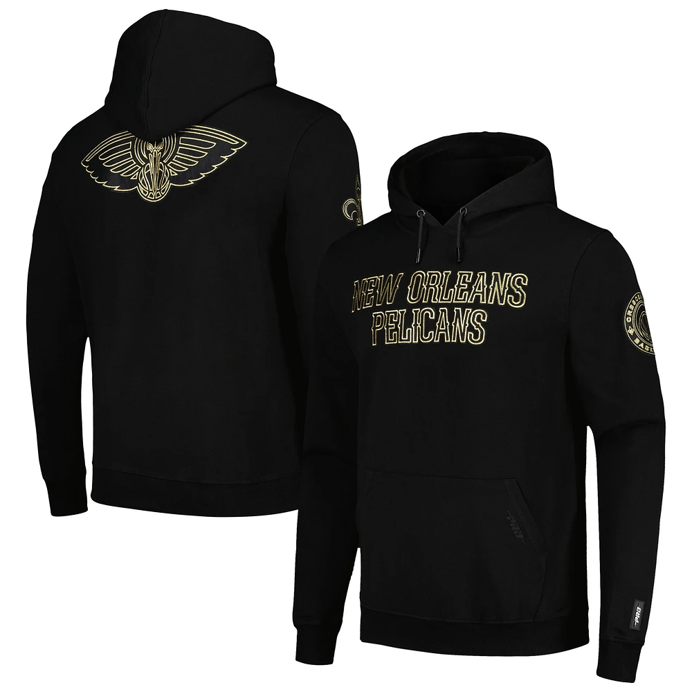 Sweat à capuche noir et doré Pro Standard New Orleans Pelicans pour hommes