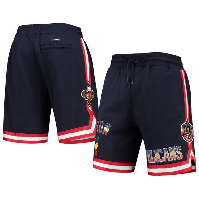 Short de joueur Pro Standard Zion Williamson bleu marine avec logo l'équipe New Orleans Pelicans pour homme