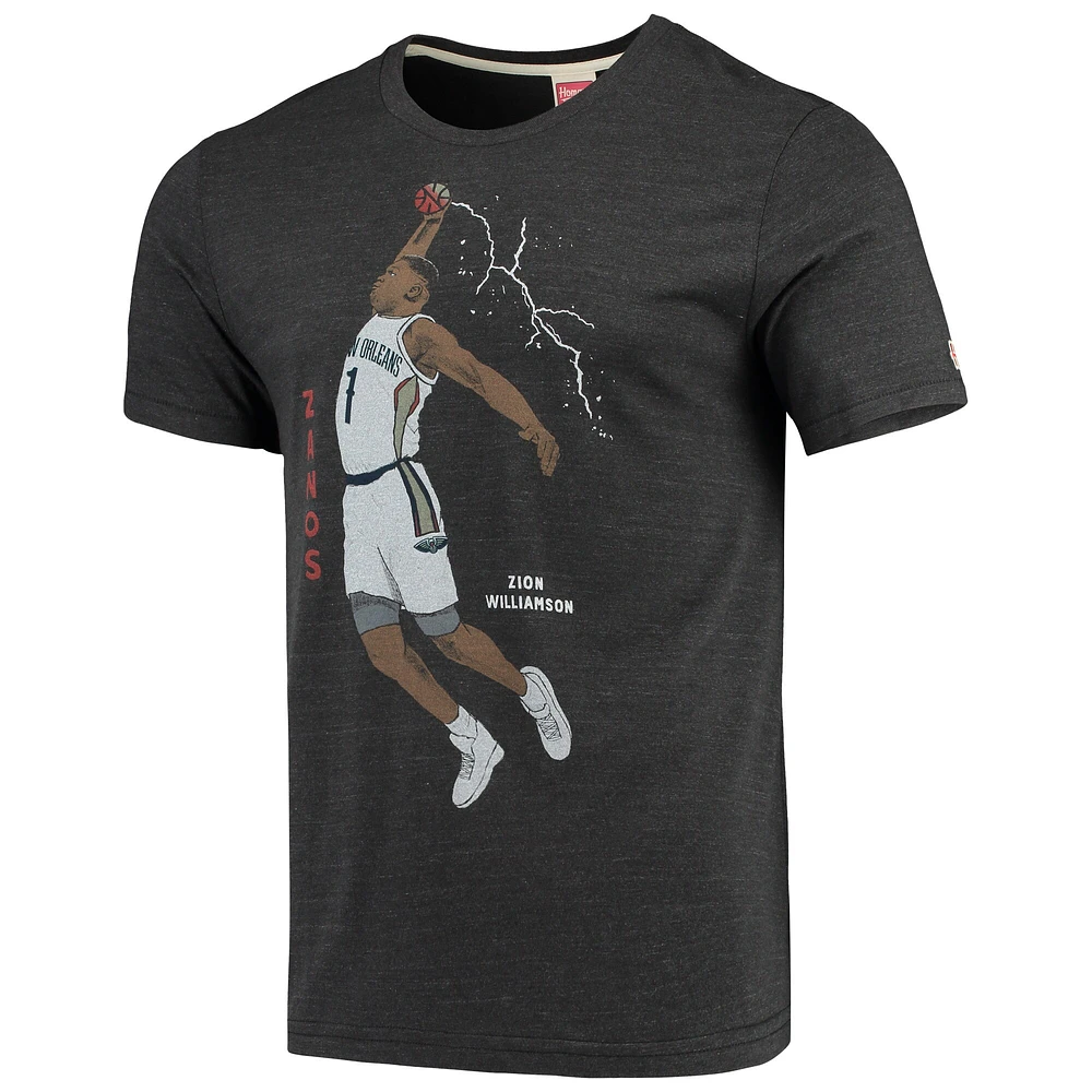 T-shirt Zion Williamson gris anthracite New Orleans Pelicans Player pour homme