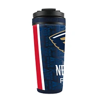 New Orleans Pelicans 26oz. 4D Stainless Steel Shaker Bottle