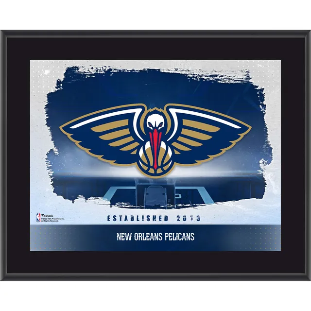 New Orleans Saints 10.5 x 13 Sublimated Horizontal Team Logo Plaque