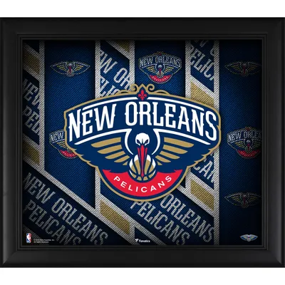 New Orleans Saints Team Logo Framed 15'' x 17'' Collage with Piece of  Game-Used Football