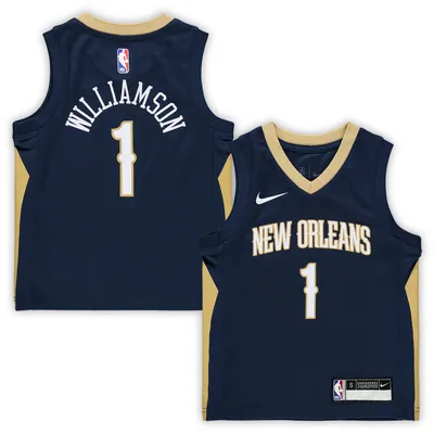 New Orleans Pelicans Nike Icon Edition Swingman Jersey - Navy - C.J.  McCollum - Mens 