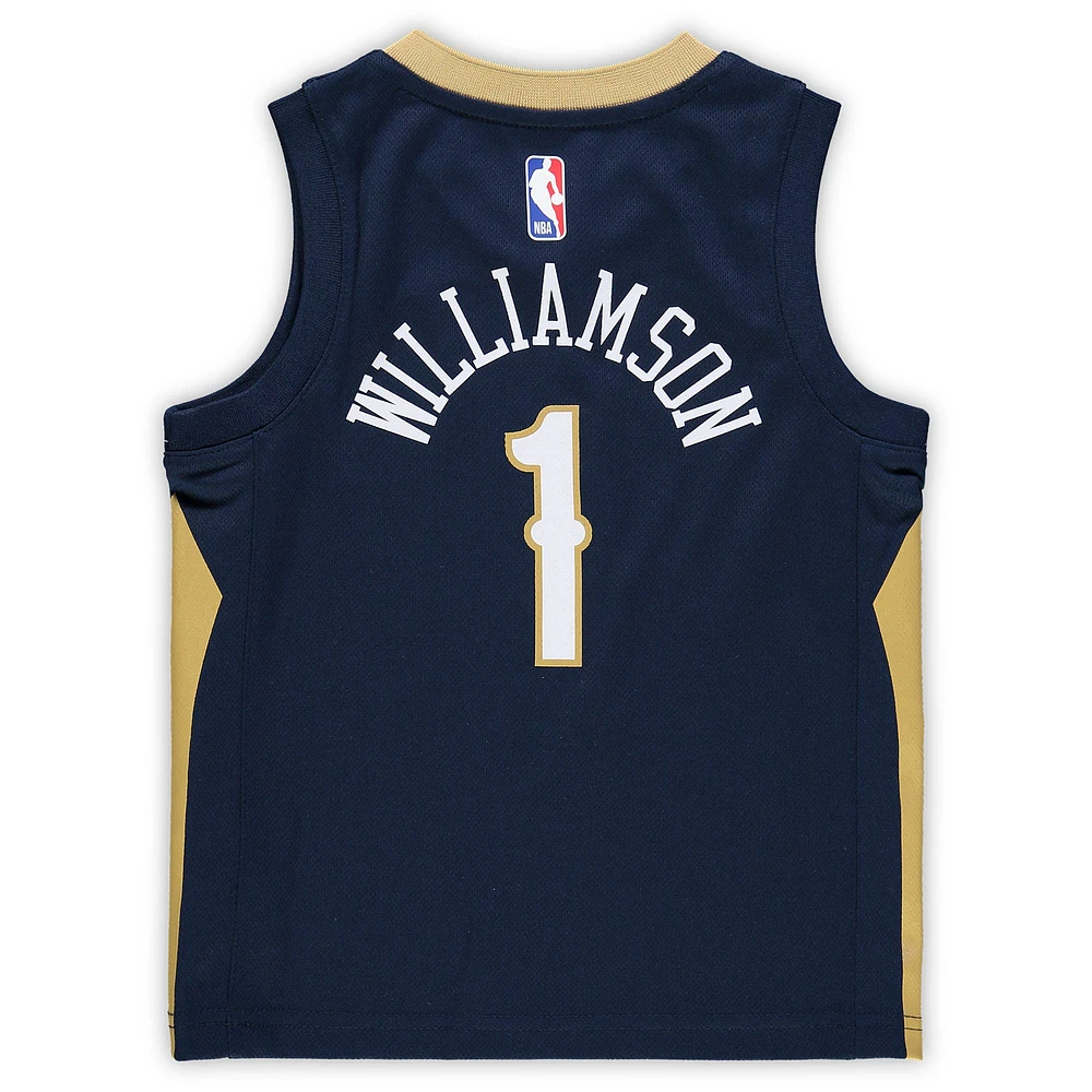 Préscolaire Nike Zion Williamson Navy New Orleans Pelicans Replica Jersey - Icon Edition