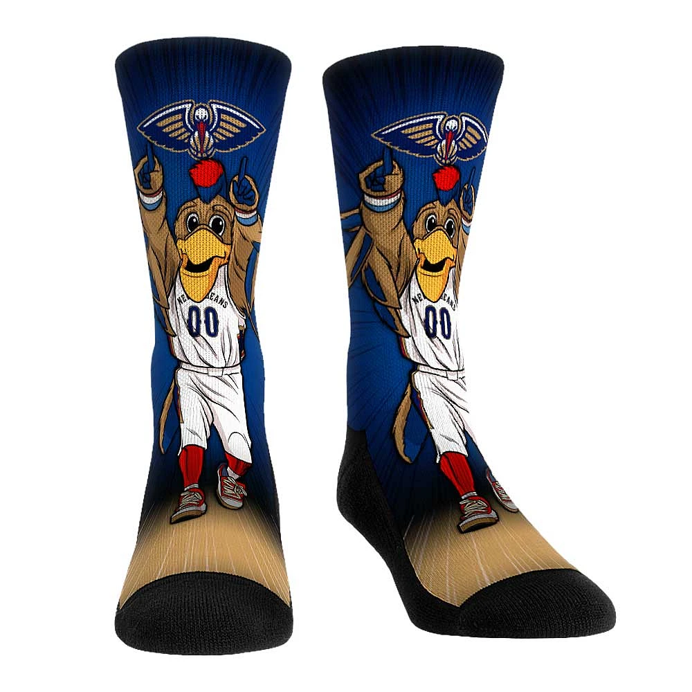 Chaussettes Rock Em New Orleans Pelicans Mascot Pump Up Crew