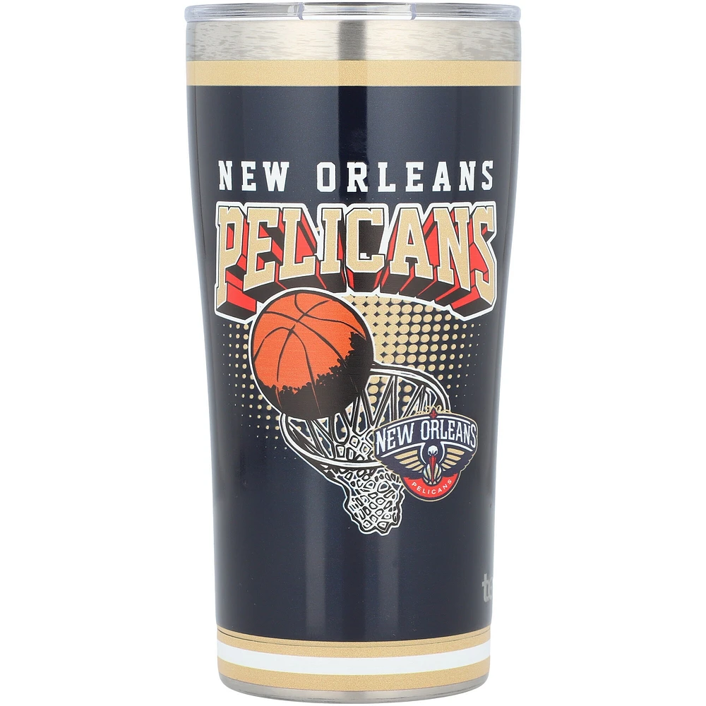 Tervis La Nouvelle-Orléans Pélicans 20 oz. Gobelet rétro en acier inoxydable