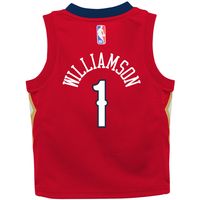 Toddler Jordan Brand Zion Williamson Red New Orleans Pelicans 2020/21 Jersey - Statement Edition