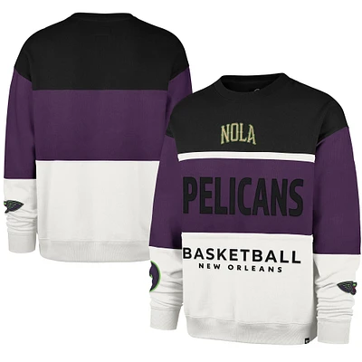 Unisex '47 Purple New Orleans Pelicans 2024/25 City Edition On Five Maximalist Pullover Sweatshirt