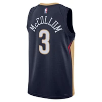 Unisex Nike C.J. McCollum Navy New Orleans Pelicans Swingman Jersey - Icon Edition