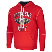 Unisex Red Stadium Essentials New Orleans Pelicans Monument Pullover Hoodie